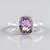 Anello in argento con Ametrina