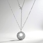 Collana in argento con Zircone (Adela Silber)