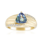 Bague en or et Tanzanite non chauffée (de Melo Gold)