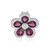 Rhodolite Silver Pendant