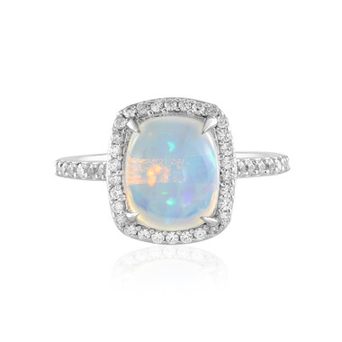 Welo-Opal-Silberring