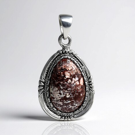 Ciondolo in argento con Magnesite Wild Horse (Art of Nature)