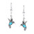 Sleeping Beauty Turquoise Silver Earrings (Desert Chic)