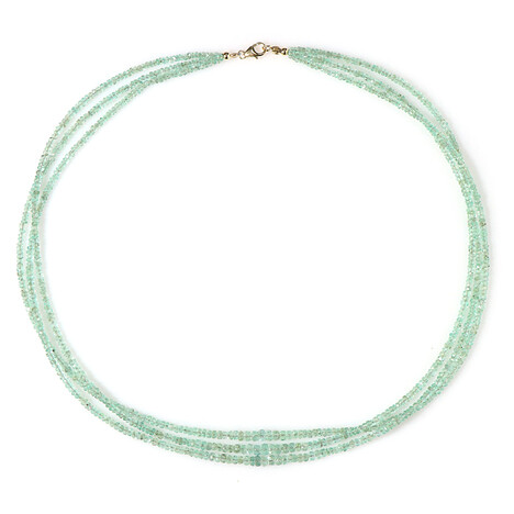 Collar en oro con Esmeralda de Colombia