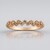 Anello in oro con Diamante Rose de France SI1 di Argyle (Annette)