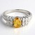 Anello in argento con Quarzo Champagne