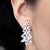 Zircon Silver Earrings (de Melo)