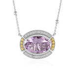 Collana in argento con Ametista Rose de France (Dallas Prince Designs)