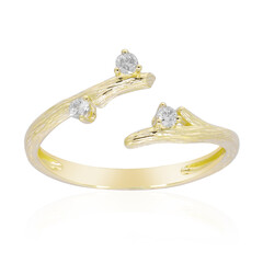 14K SI2 (H) Diamond Gold Ring