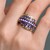 Tanzanite Silver Ring (Gems en Vogue)