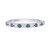 Ceylon Blue Sapphire Silver Ring