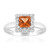 Tepetate Topaz Silver Ring