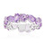 Anillo en plata con Amatista