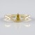 Anello in oro con Diamante Giallo VVS2 (de Melo)