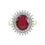 Madagascar Ruby Silver Ring