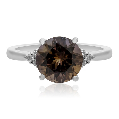 Nicht erhitzter Tansanit-Goldring (CIRARI)