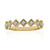 9K SI1 (G) Diamond Gold Ring (Annette)