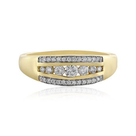 Lupenreiner (F) Brillant-Goldring (LUCENT DIAMONDS)