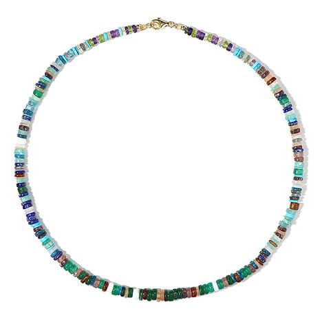 Collana in argento con Peridoto