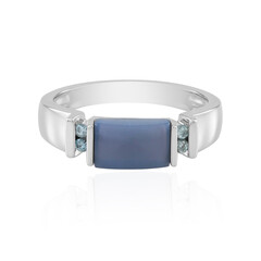 Blue Opal Silver Ring (KM by Juwelo)
