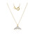 Collier en argent et Diamant I3 (I) (M de Luca)