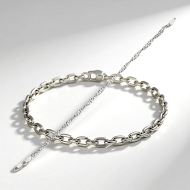 Silberarmband
