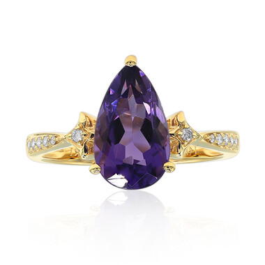 Amethyst-Goldring