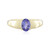 Anello in oro con Tanzanite