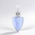Ciondolo in argento con Agata Lace Blu (Bali Barong)
