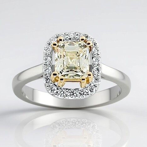 Anello in oro con Diamante VS1 (R)
