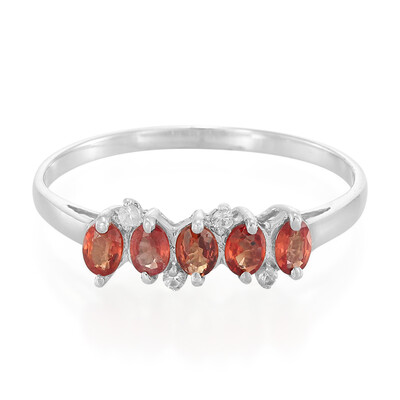 Anello in argento con Rubino Tanzania