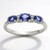 Anello in oro con Tanzanite AAA (CIRARI)