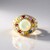 Bague en or et Opale Welo (Adela Gold)