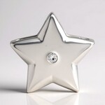 Ciondolo in argento con Diamante I1 (G) (Annette)