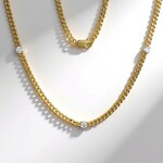 Collana in argento con Zircone (Adela Silber)
