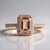 Anello in oro con Morganite (CIRARI)