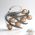 Spilla in argento con Pietra di Luna Pesca (Annette classic)