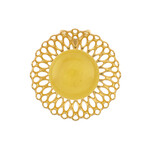 Colgante en plata con Ámbar báltico Milky (dagen)