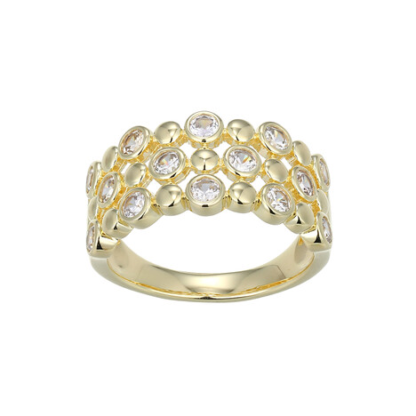 Zirkon-Silberring (Adela Silber)