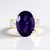 Anello in argento con Ametista (Gems en Vogue)