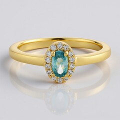 Bague en argent et Zircon de Ratanakiri