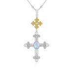 Collier en argent et Opale Welo (Dallas Prince Designs)