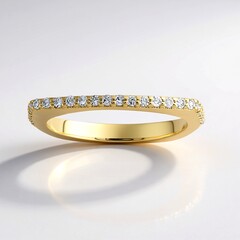 Anello in oro con Diamante I1 (H) (de Melo Gold)