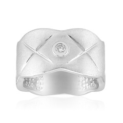 I1 (G) Brillant-Silberring