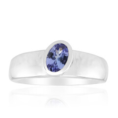Bague en argent et Tanzanite (Pallanova)