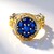 Anello in argento con Spinello Cobalto (Gems en Vogue)