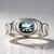 Anello in argento con Tanzanite Blu-Verde (Pallanova)