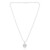 White Topaz Silver Necklace