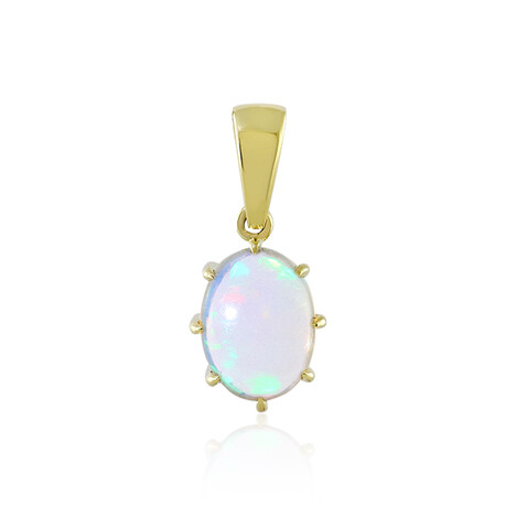 Gouden hanger met een Welo-opaal