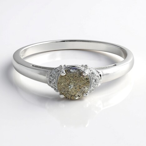 Anello in argento con Spectrolite